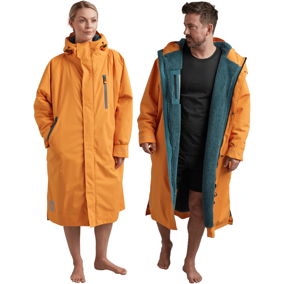 2026 Red Paddle CO Long Sleeve Pro Change Robe Evo 002-009-006-0256 - Bitter Orange